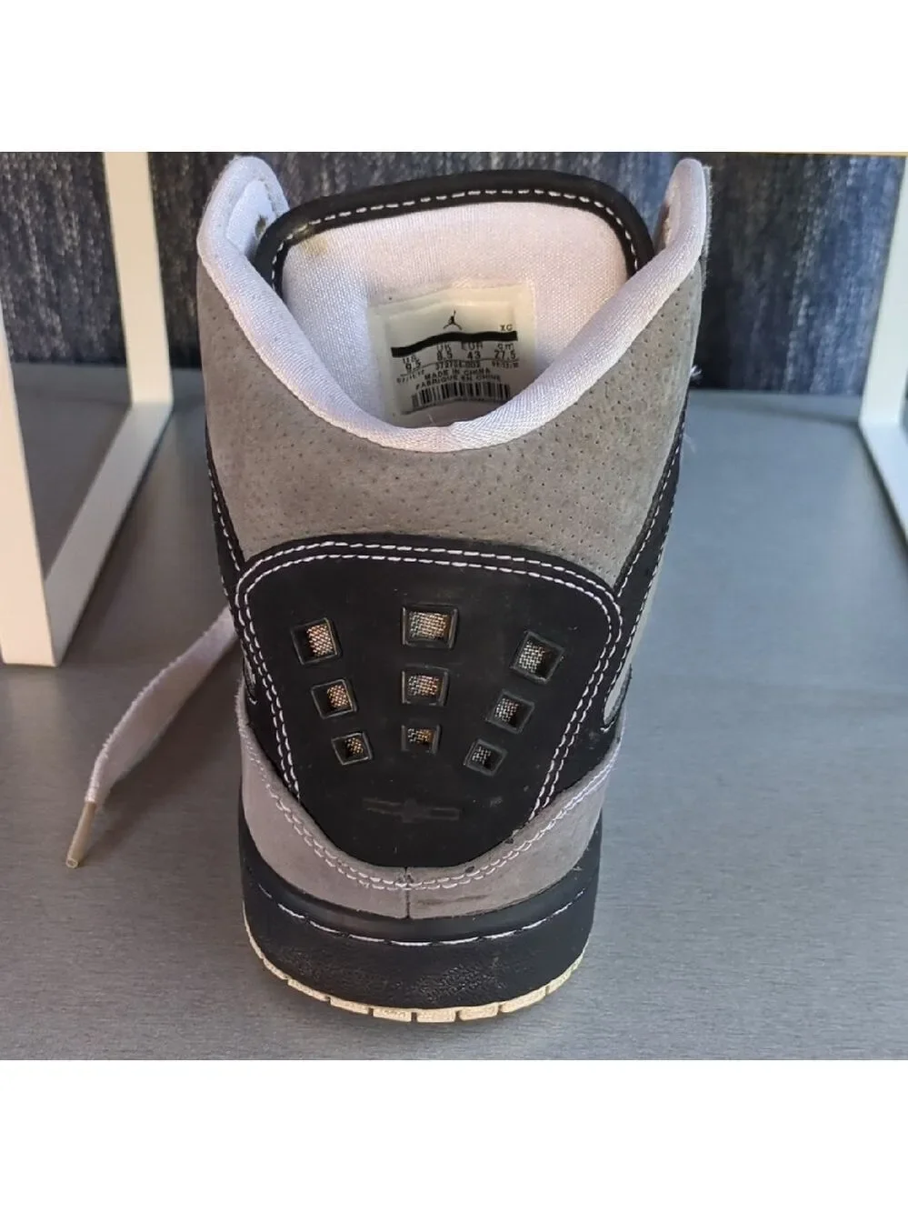 Air Jordan Gray and‎ Black Sneakers